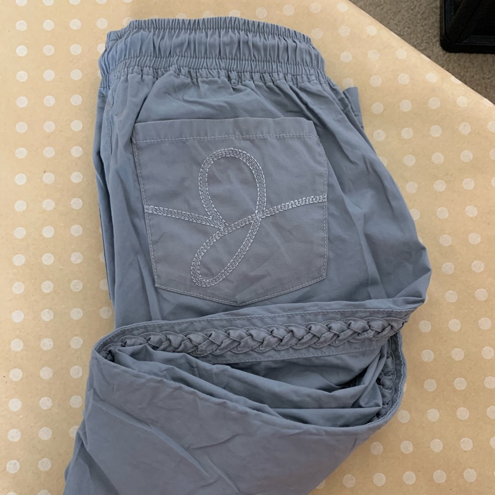 Jaanuu the braided scrub pant in petite!